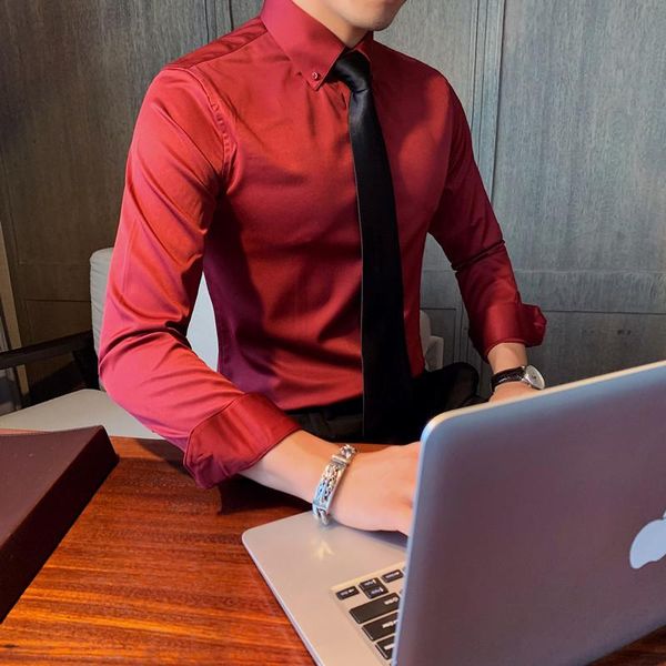 men's casual shirts 2021 multifunctional long sleeve solid color slim fit shirt british business fashion black, White;black
men's casual shirts 2021 multifunctional long sleeve solid color slim fit shirt british business fashion black, White;black
