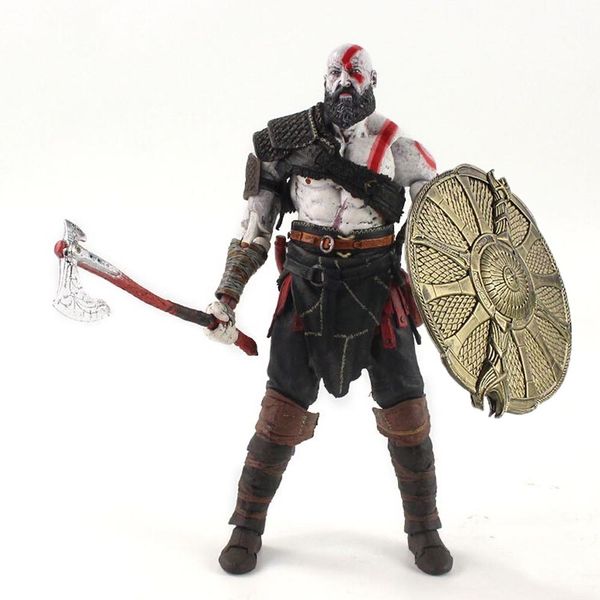 

20cm NECA God of War Kratos PVC Action Figure Collectible Model Toy Birthday Gift for Kids