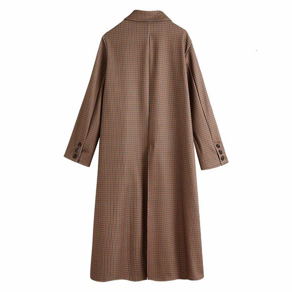 wool fashion women's lapel long sleeve extended plaid loose coat jacket vintage casual woolen cloth chic female, Black
wool fashion women's lapel long sleeve extended plaid loose coat jacket vintage casual woolen cloth chic female, Black