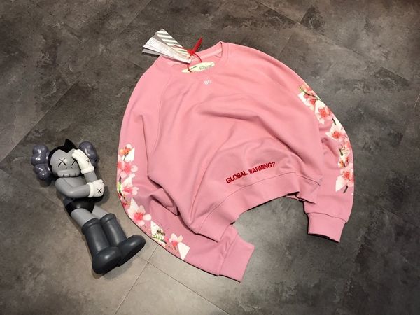 hoodies t shirt fashion brand women's off pink printing casual sweater loose cotton pullover, Black
hoodies t shirt fashion brand women's off pink printing casual sweater loose cotton pullover, Black