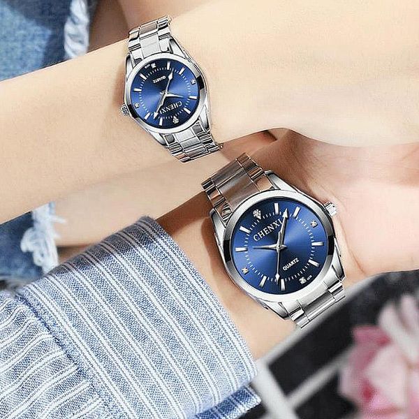 wristwatches female men's couple waterproof watch all stainless steel ladies clock, Slivery;brown
wristwatches female men's couple waterproof watch all stainless steel ladies clock, Slivery;brown