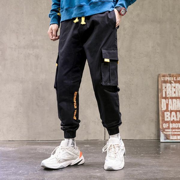 mens loose pockets cargo pants hip hop baggy harem army green track cotton sweatpants joggers men's, Black
mens loose pockets cargo pants hip hop baggy harem army green track cotton sweatpants joggers men's, Black