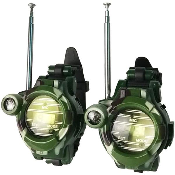 walkie talkie 2pcs talkies watches toys for kids 7 in 1 camouflage 2 way radios mini walky talky interphone clock children toy
walkie talkie 2pcs talkies watches toys for kids 7 in 1 camouflage 2 way radios mini walky talky interphone clock children toy