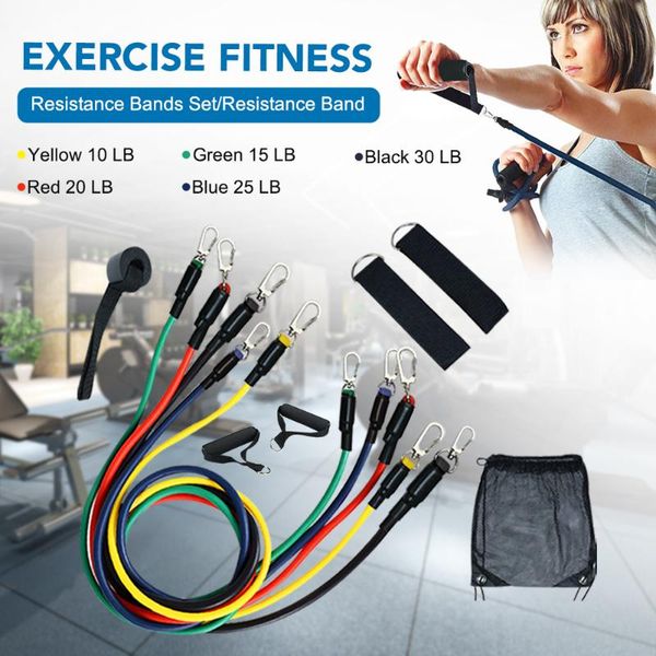 resistance bands 11pcs set physical therapy training home workout yoga- gift with door anchor handles ankle strap
resistance bands 11pcs set physical therapy training home workout yoga- gift with door anchor handles ankle strap