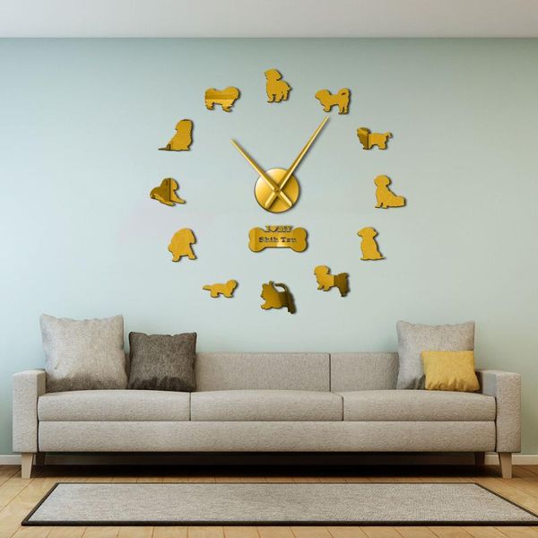 wall clocks shih tzu frameless big clock dog pet home decor chinese lion diy art stickers chrysanthemum watch
wall clocks shih tzu frameless big clock dog pet home decor chinese lion diy art stickers chrysanthemum watch