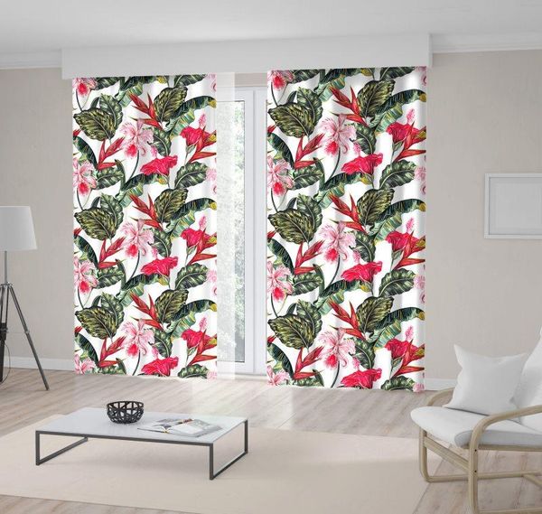 curtain & drapes floral tropical pattern with exotic flowers palm leaves hawaiian jungle nature theme artwork red green
curtain & drapes floral tropical pattern with exotic flowers palm leaves hawaiian jungle nature theme artwork red green