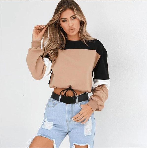 women's hoodies & sweatshirts poleron mujer autumn fall women casual cropped tumblr hoodie pullover female sweatshirt polerones shi, Black
women's hoodies & sweatshirts poleron mujer autumn fall women casual cropped tumblr hoodie pullover female sweatshirt polerones shi, Black