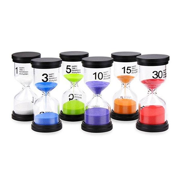 other clocks & accessories 6pcs/set reading hourglass timer sand clock 1 3 5 10 15 30mins for christmas party favor props home decor xmas gi
other clocks & accessories 6pcs/set reading hourglass timer sand clock 1 3 5 10 15 30mins for christmas party favor props home decor xmas gi