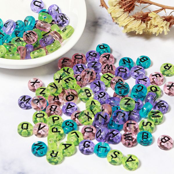 500pc/lot dia.7mm clear colorful letter acrylic beads a - z alphabet spacer charm bead fit for diy bracelet necklace making, Black
500pc/lot dia.7mm clear colorful letter acrylic beads a - z alphabet spacer charm bead fit for diy bracelet necklace making, Black