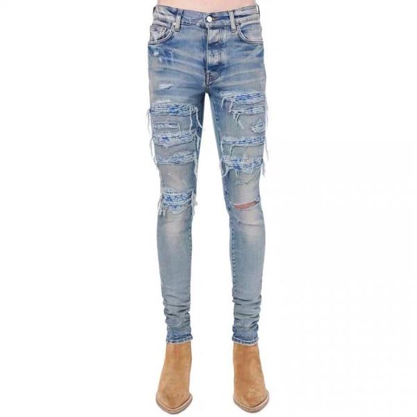 women's jeans 2021 high street blue patchwork cashew flower patch worn trendy pencil pants casual foot
women's jeans 2021 high street blue patchwork cashew flower patch worn trendy pencil pants casual foot