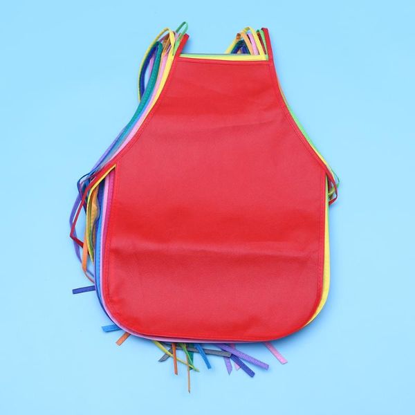 12pcs children's artists aprons non-woven fabric disposable painting for class crafts art activities (red + gree
12pcs children's artists aprons non-woven fabric disposable painting for class crafts art activities (red + gree