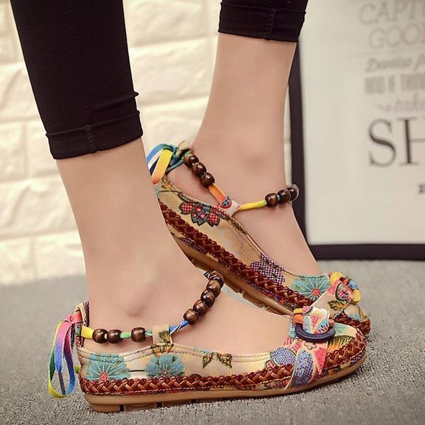 sandals flat shoes ladies handmade beaded ankle strap loafers plus size 42 casual retro ethnic embroidered, Black
sandals flat shoes ladies handmade beaded ankle strap loafers plus size 42 casual retro ethnic embroidered, Black