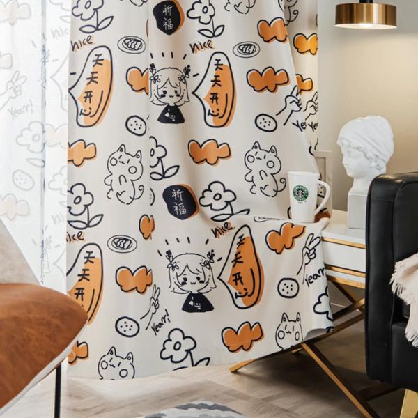 curtain & drapes korean cute cartoon print childlike high shading small fresh curtains for living room bedroom
curtain & drapes korean cute cartoon print childlike high shading small fresh curtains for living room bedroom