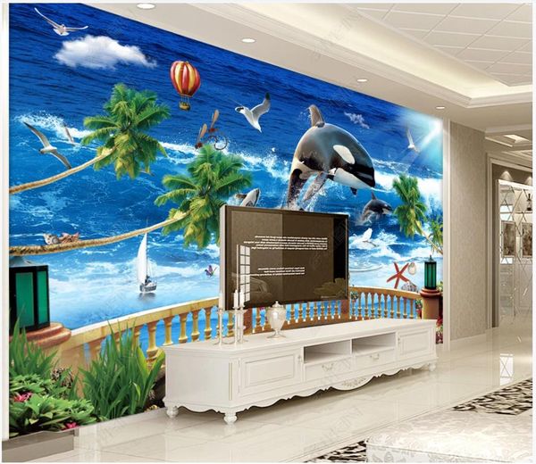 custom p wallpaper for walls 3d murals wallpapers beautiful mediterranean landscape mural dolphin living room tv background wall papers home
custom p wallpaper for walls 3d murals wallpapers beautiful mediterranean landscape mural dolphin living room tv background wall papers home