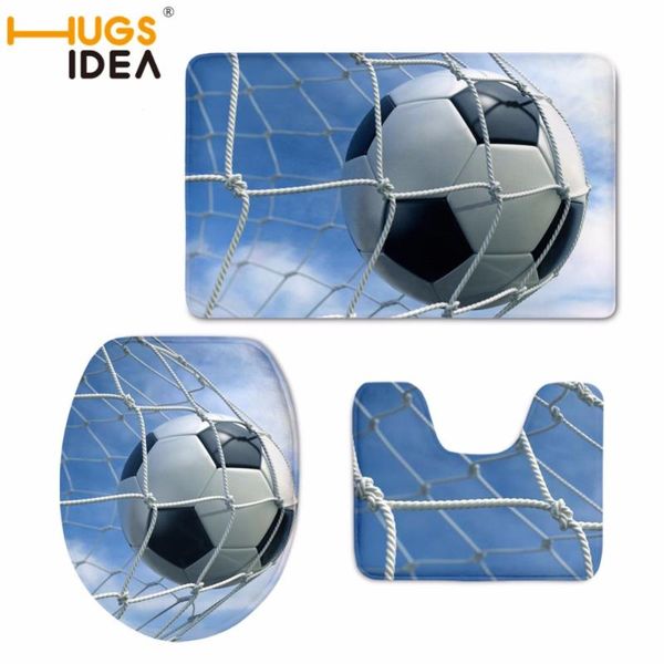 3pcs/set football bathroom carpet set skidproof anti slip pedestal rug lid toilet cover bath mat product seat covers
3pcs/set football bathroom carpet set skidproof anti slip pedestal rug lid toilet cover bath mat product seat covers