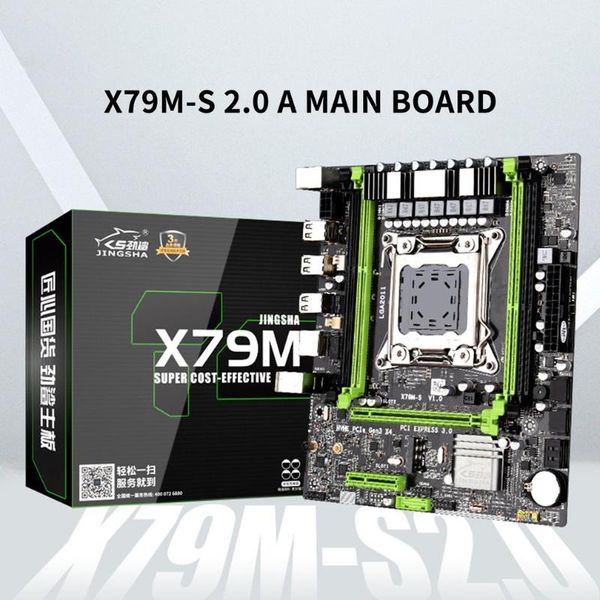 smart home control 1pcs x79m-s2.0 atx computer motherboard ddr3 memory slots sata2.0 m.2 pci-e 4x gigabit adaptive network card usb2.0
smart home control 1pcs x79m-s2.0 atx computer motherboard ddr3 memory slots sata2.0 m.2 pci-e 4x gigabit adaptive network card usb2.0