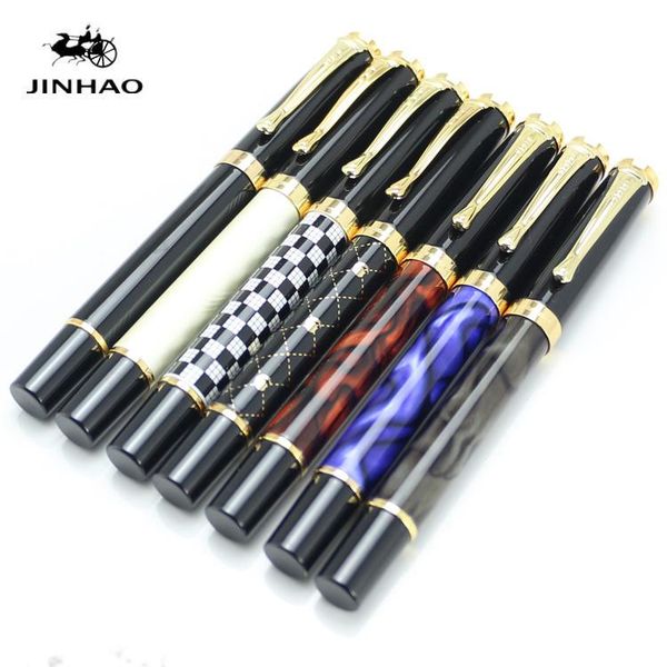 fountain pens jinhao 500 royal blue red marble 7 different color body golden clip ink steel arrival
fountain pens jinhao 500 royal blue red marble 7 different color body golden clip ink steel arrival