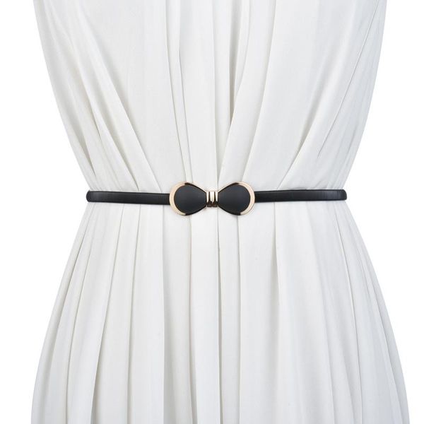 belts fashionable elastic black spring bow waist chain versatile metal thin belt decoration slim, Black;brown
belts fashionable elastic black spring bow waist chain versatile metal thin belt decoration slim, Black;brown