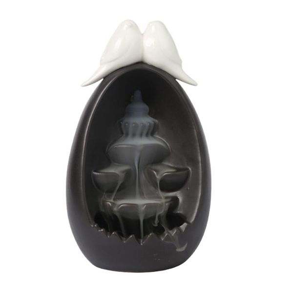 fragrance lamps 1pc creative ceramic incense furnace furnishing mountain backflow burner
fragrance lamps 1pc creative ceramic incense furnace furnishing mountain backflow burner