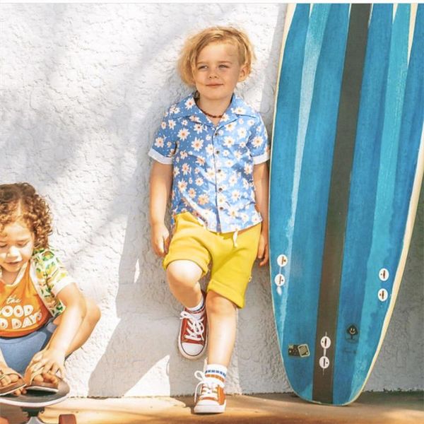 clothing sets summer toddler baby clothes set boy girl flower printed short sleeve t-shirt + kid solid soft half pants 2pcs, White
clothing sets summer toddler baby clothes set boy girl flower printed short sleeve t-shirt + kid solid soft half pants 2pcs, White