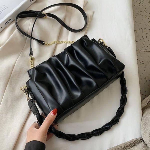 evening bags women folds designer pu leather crossbody for 2021 solid color shoulder handbags female trend hand bag
evening bags women folds designer pu leather crossbody for 2021 solid color shoulder handbags female trend hand bag