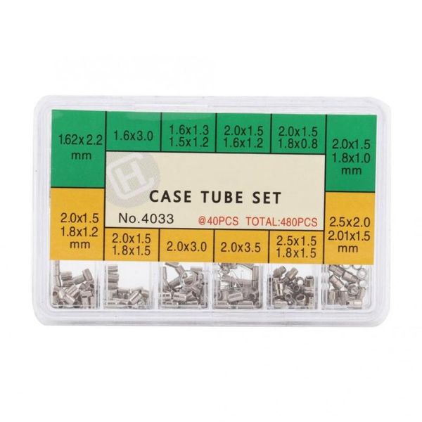 repair tools & kits 480pcs 12 size metal watch case crown tube pipe set waterproof part tool replacement accessory for watchmaker
repair tools & kits 480pcs 12 size metal watch case crown tube pipe set waterproof part tool replacement accessory for watchmaker