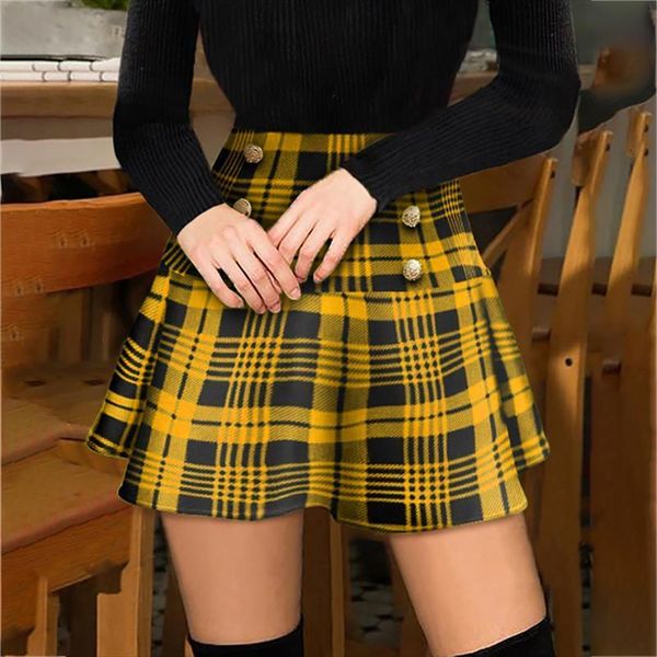 spring summer plus size womens skirt s 5xl vintage red plaid button type high waist mini skirts for female egirl, Black
spring summer plus size womens skirt s 5xl vintage red plaid button type high waist mini skirts for female egirl, Black