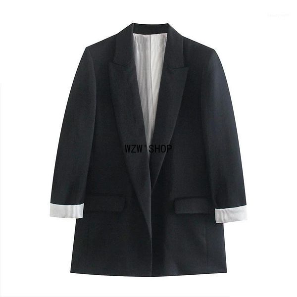 women's suits & blazers blazer jacket solid coat single button ladies formal elegant chic outwear pocket long sleeve top, White;black
women's suits & blazers blazer jacket solid coat single button ladies formal elegant chic outwear pocket long sleeve top, White;black