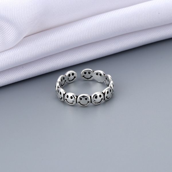ring 2021 trend ancient silver color happy smiling face open for women punk hip hop adjustable fashion jewelry gift2342978
ring 2021 trend ancient silver color happy smiling face open for women punk hip hop adjustable fashion jewelry gift2342978