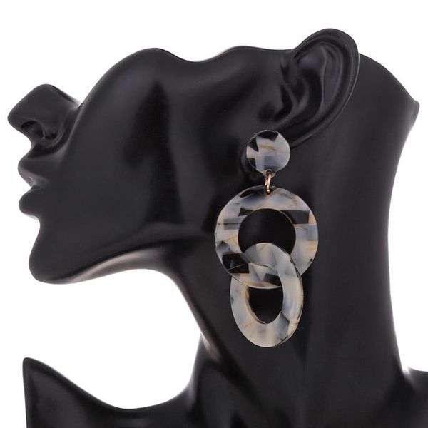 dangle & chandelier brown contrast color irregular lock long ladies earrings fashion exaggerated acetate board geometric acrylic large, Silver
dangle & chandelier brown contrast color irregular lock long ladies earrings fashion exaggerated acetate board geometric acrylic large, Silver