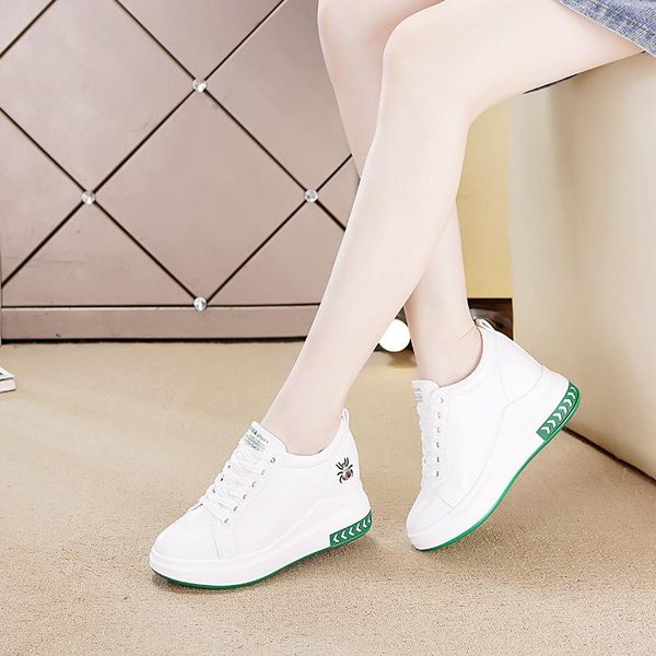 dress shoes spring and summer fashion high rise ladies women increased breathable casual woman with heels white, Black
dress shoes spring and summer fashion high rise ladies women increased breathable casual woman with heels white, Black
