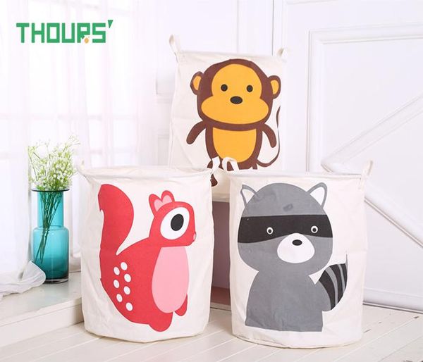thours cat monkey folding canvas laundry basket large dirty clothes storage hamper baby home sundries bin & organization
thours cat monkey folding canvas laundry basket large dirty clothes storage hamper baby home sundries bin & organization
