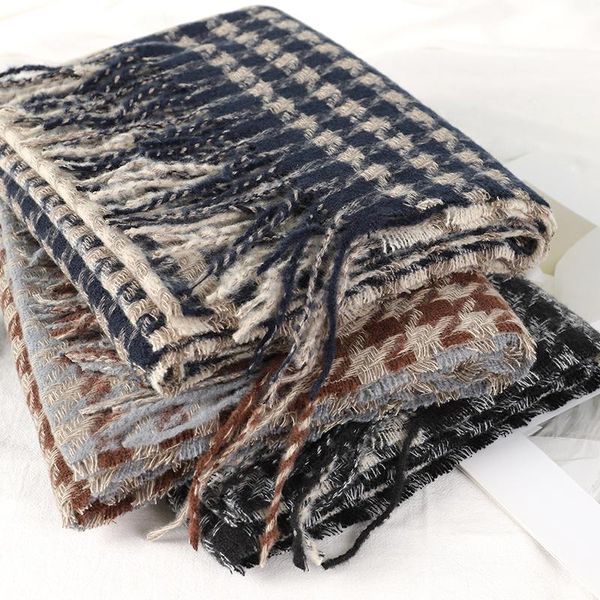 scarves brand shalws scarf for women winter woman luxury warm thick pashmina headkerchief soft foulard ladies plaid muffler, Blue;gray
scarves brand shalws scarf for women winter woman luxury warm thick pashmina headkerchief soft foulard ladies plaid muffler, Blue;gray