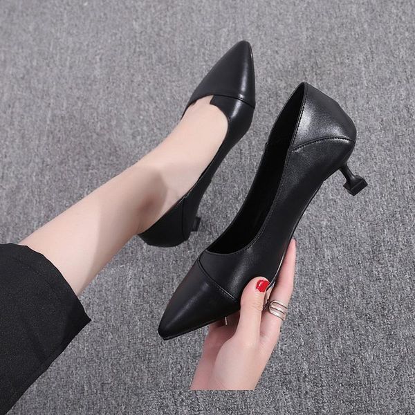 black small leather shoes woman simple office shoe fashion pointed toe pumps professional work microfiber stiletto dress
black small leather shoes woman simple office shoe fashion pointed toe pumps professional work microfiber stiletto dress