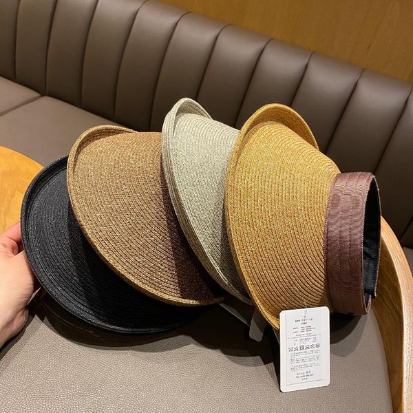 exported to japan ca4l with the same solid color hollow straw hat sunscreen uv shade grass tide beanies
exported to japan ca4l with the same solid color hollow straw hat sunscreen uv shade grass tide beanies