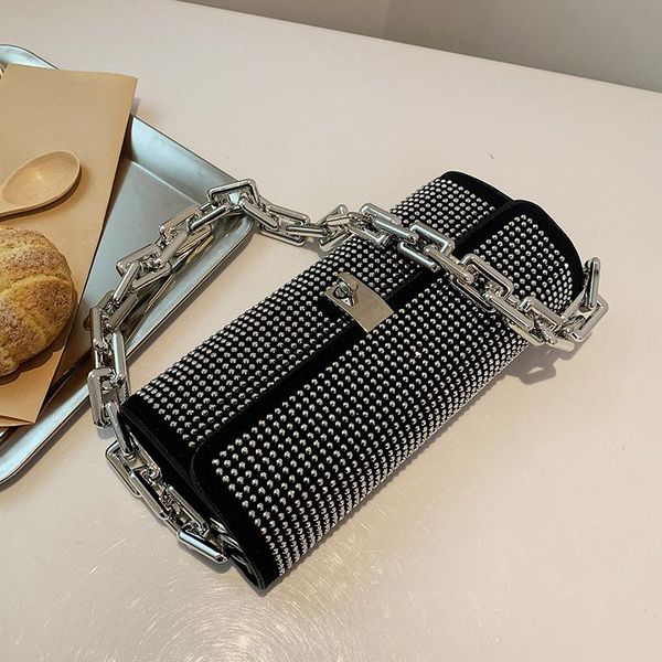 evening bags ins handbags for women 2021 korean small shoulder bag luxury designer shiny rhinestone clutch purse ladies sac femme 
evening bags ins handbags for women 2021 korean small shoulder bag luxury designer shiny rhinestone clutch purse ladies sac femme