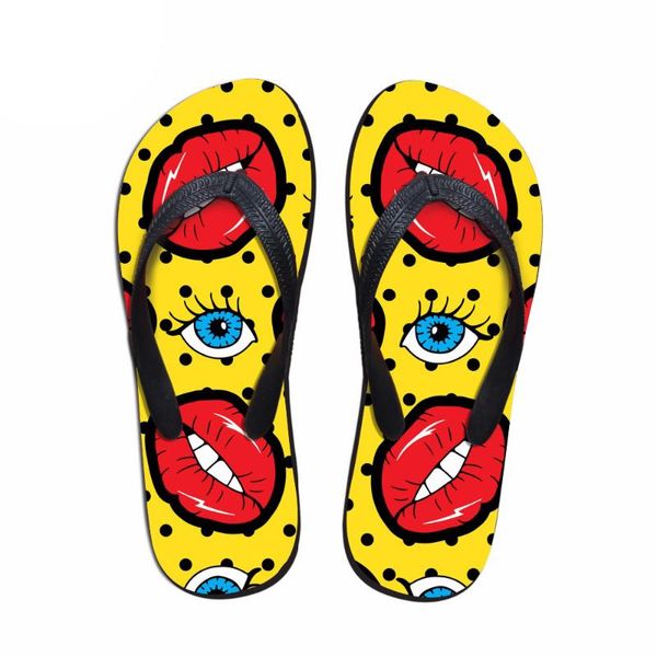 slippers noisydesigns funny red lips fashion flip flops woman casual women flats flipflops summer beach teenage girls shoes, Black
slippers noisydesigns funny red lips fashion flip flops woman casual women flats flipflops summer beach teenage girls shoes, Black
