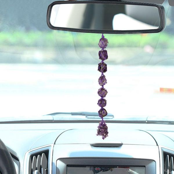 interior decorations car pendant multicolor natural stone crystal decoration tassel accessories
interior decorations car pendant multicolor natural stone crystal decoration tassel accessories