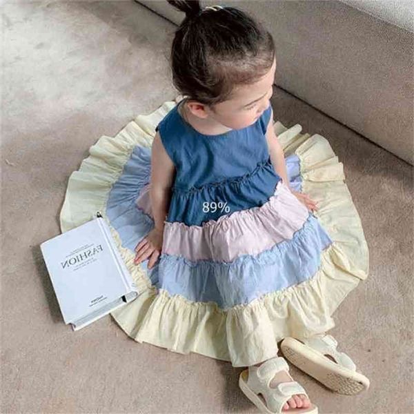 summer arrival girls fashion patchwork dress kids vest dresses girl clothes 210528, Red;yellow
summer arrival girls fashion patchwork dress kids vest dresses girl clothes 210528, Red;yellow
