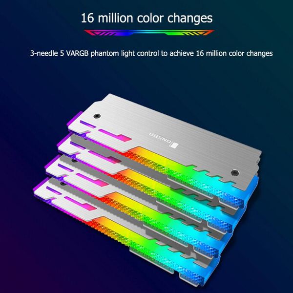 fans & coolings jonsbo nc-3 2pcs memory luminous vest 5v argb diamond crystal shape magnesium aluminum alloy heat sink for ddr3 ddr4
fans & coolings jonsbo nc-3 2pcs memory luminous vest 5v argb diamond crystal shape magnesium aluminum alloy heat sink for ddr3 ddr4