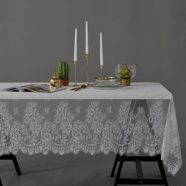 table cloth rustic eyelash floral lace tablecloth vintage black white mesh tulle square cover for wedding party decoration
table cloth rustic eyelash floral lace tablecloth vintage black white mesh tulle square cover for wedding party decoration