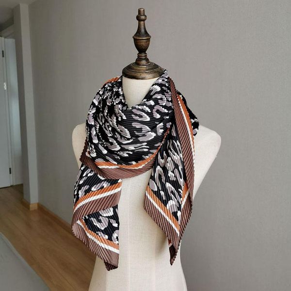 scarves selling miyake pleated european and american retro fashion scarf diamond leopard print in stock, Blue;gray
scarves selling miyake pleated european and american retro fashion scarf diamond leopard print in stock, Blue;gray
