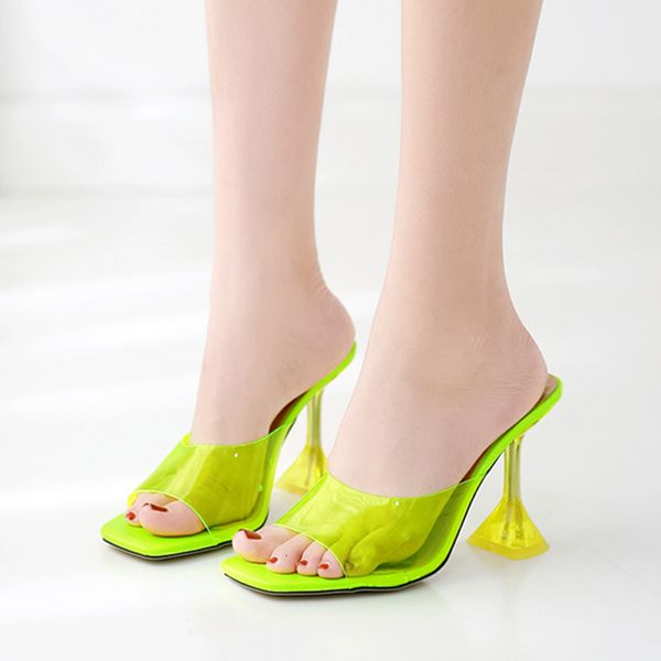 slippers lucyever clear high heel women fashion pvc open toe stiletto heels slides woman outside casual square sandals lwe8, Black
slippers lucyever clear high heel women fashion pvc open toe stiletto heels slides woman outside casual square sandals lwe8, Black