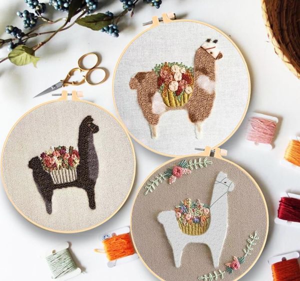 other arts and crafts embroidery kits for beginners alpaca pattern print sewing craft kit starter pratice needlework tools package wall pain
other arts and crafts embroidery kits for beginners alpaca pattern print sewing craft kit starter pratice needlework tools package wall pain