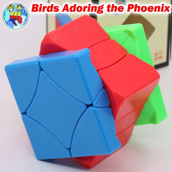 puzzle magic cube shengshou bainiaochaofeng 3x3x3strange shape birds adoring the phoenix professional speed cube logic game toy
puzzle magic cube shengshou bainiaochaofeng 3x3x3strange shape birds adoring the phoenix professional speed cube logic game toy
