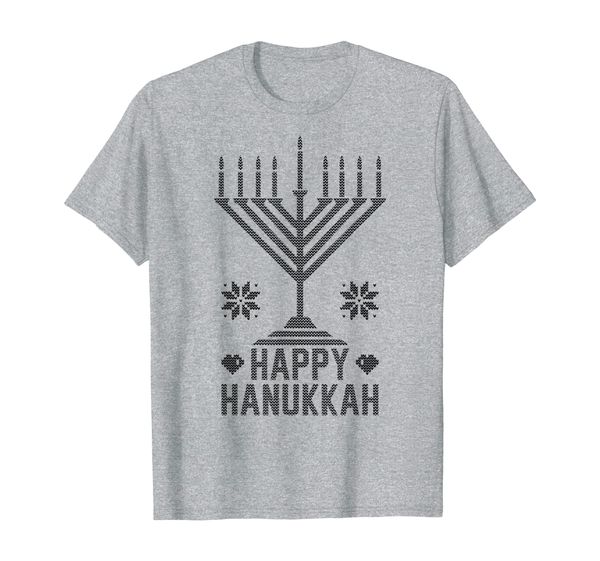 Funny Jewish Ugly Hanukkah Sweater Happy Hanukkah Xmas Gift T-Shirt, Mainly pictures
Funny Jewish Ugly Hanukkah Sweater Happy Hanukkah Xmas Gift T-Shirt, Mainly pictures