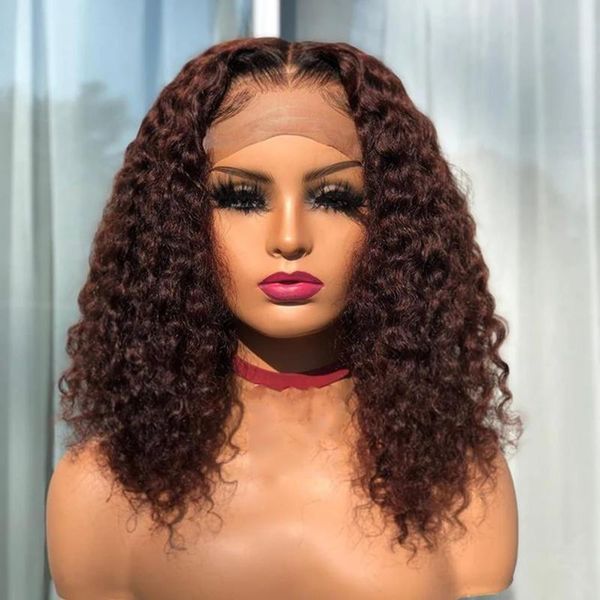 bouncy curly reddish brown full lace human hair 13x6 front wigs silk base preplucked hairline headband remy 360 frontal u, Black;brown
bouncy curly reddish brown full lace human hair 13x6 front wigs silk base preplucked hairline headband remy 360 frontal u, Black;brown