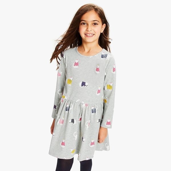 21 autumn new dress style girls' long sleeve children's cartoon printed pure cotton princess skirt, Red;yellow
21 autumn new dress style girls' long sleeve children's cartoon printed pure cotton princess skirt, Red;yellow