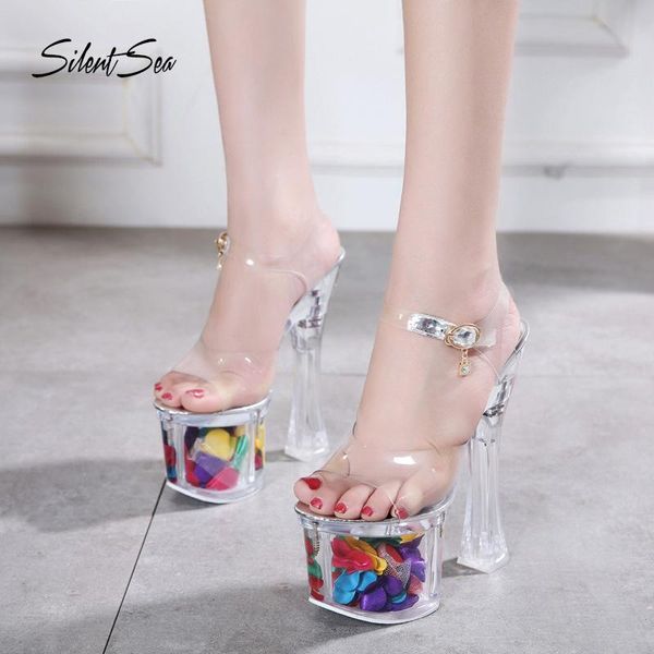 summer high heel sandals women car models shoes peep toe 18cm thick bottom nightclub, Black
summer high heel sandals women car models shoes peep toe 18cm thick bottom nightclub, Black