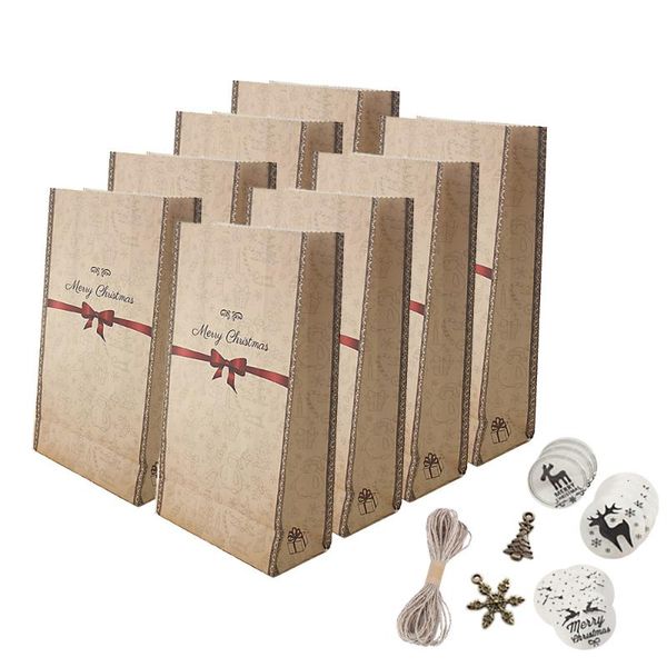 gift wrap 8pcs kraft paper elegant printed holiday bag candy bags christmas package home decor cute gifts for baking party supply
gift wrap 8pcs kraft paper elegant printed holiday bag candy bags christmas package home decor cute gifts for baking party supply